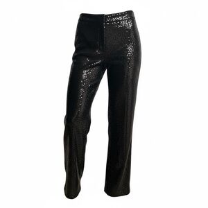 Avec Les Filles Black Sequin Trousers